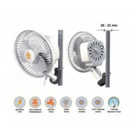 Ventilátor s klipsnou Monkey Fan, průměr 15cm, 2 rychlosti