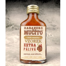 Omáčka Habanero Mučíto extra pálivá vzorek